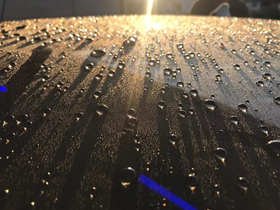 Fahrzeugaufbereitung Vorher-Nachher - Auto nach Keramikversiegelung